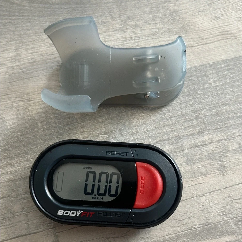 BodyFit Digital Pedometer Step Counter Fitness Tracker